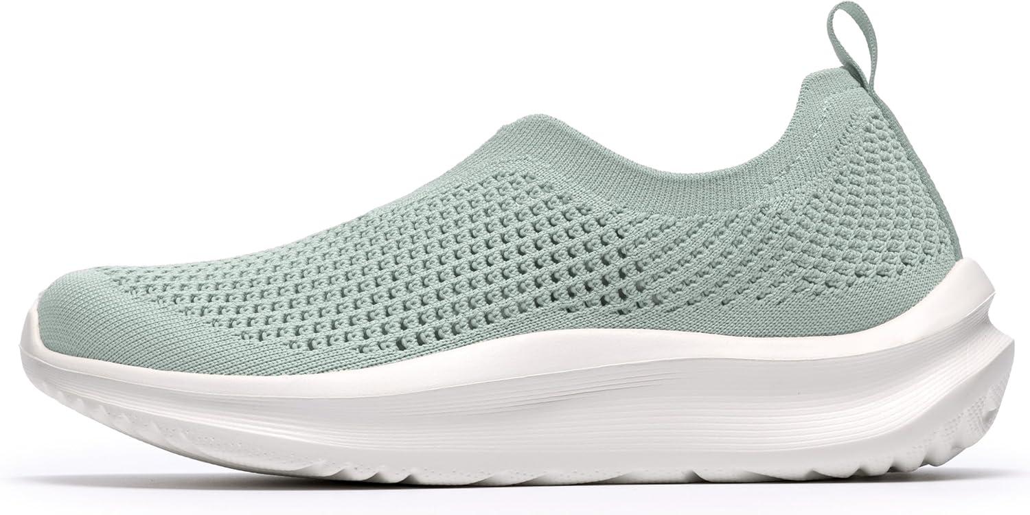 imageClarks Womens Solevana Knit CloudSteppers Walking ShoeSage Textile