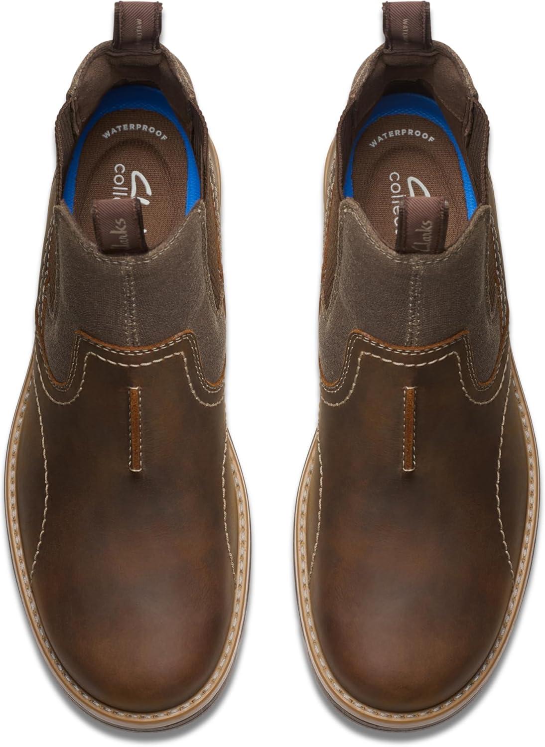imageClarks mens Morris Easy WaterproofBeeswax Leather
