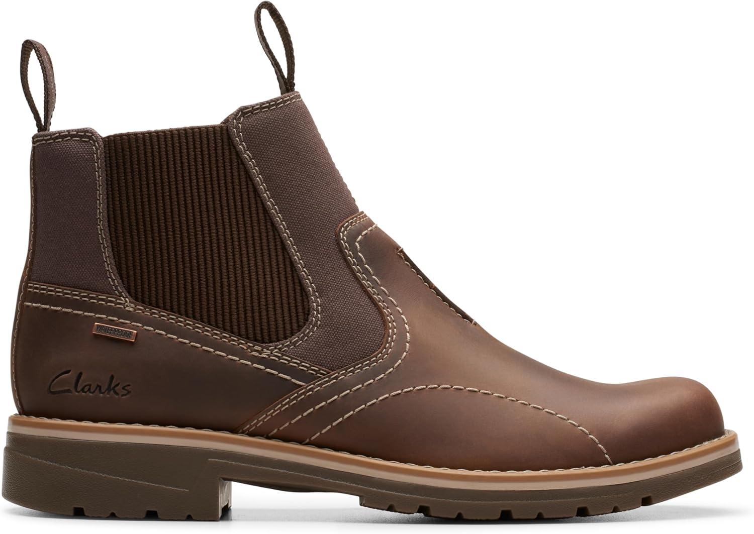 imageClarks mens Morris Easy WaterproofBeeswax Leather