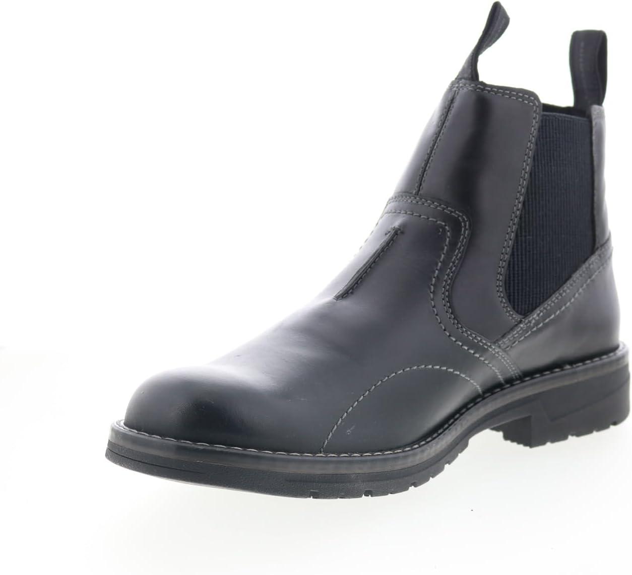 imageClarks mens Morris Easy WaterproofBlack Leather