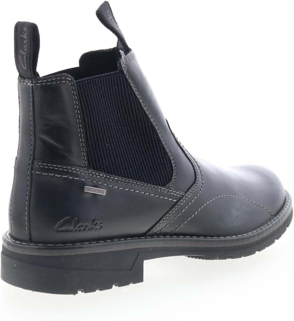 imageClarks mens Morris Easy WaterproofBlack Leather