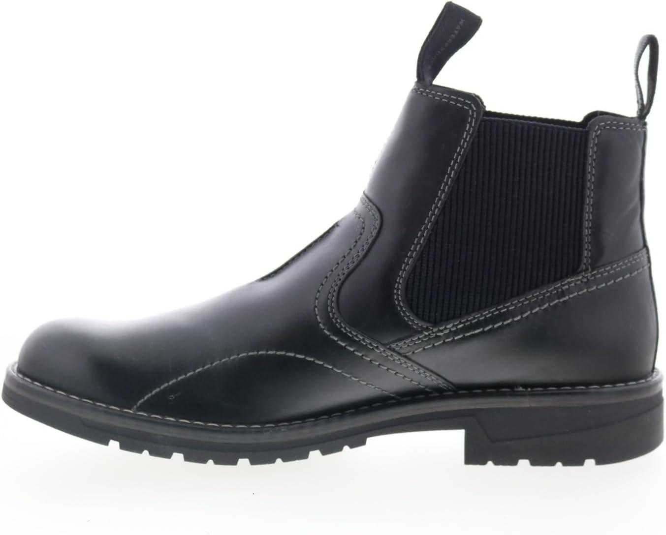 imageClarks mens Morris Easy WaterproofBlack Leather