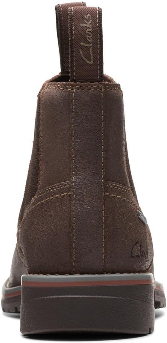 imageClarks mens Morris Easy WaterproofDark Brown Waxy