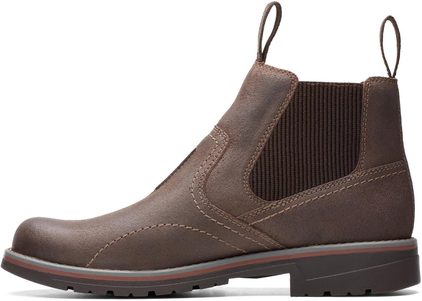 imageClarks mens Morris Easy WaterproofDark Brown Waxy