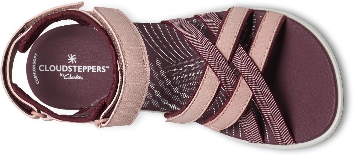 imageClarks womens Mira ShoreMaroon Synthetic
