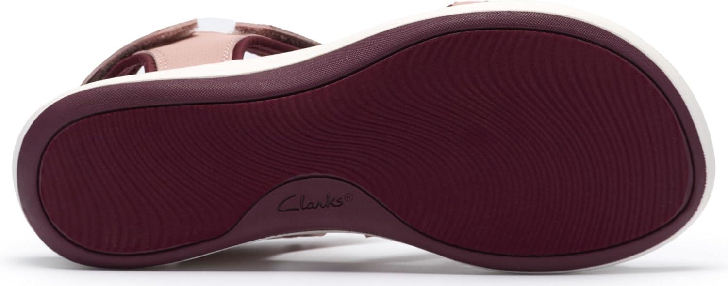imageClarks womens Mira ShoreMaroon Synthetic