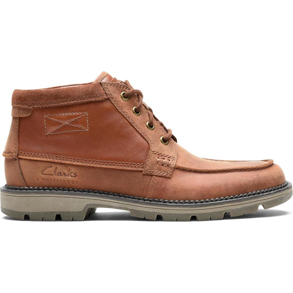 imageClarks Mens Maplewalk MocBlack Leather