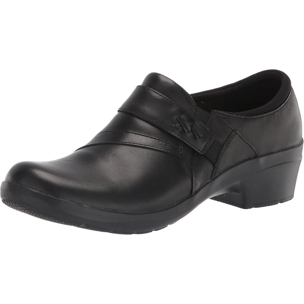 imageClarks Womens Angie PearlBlack Leather