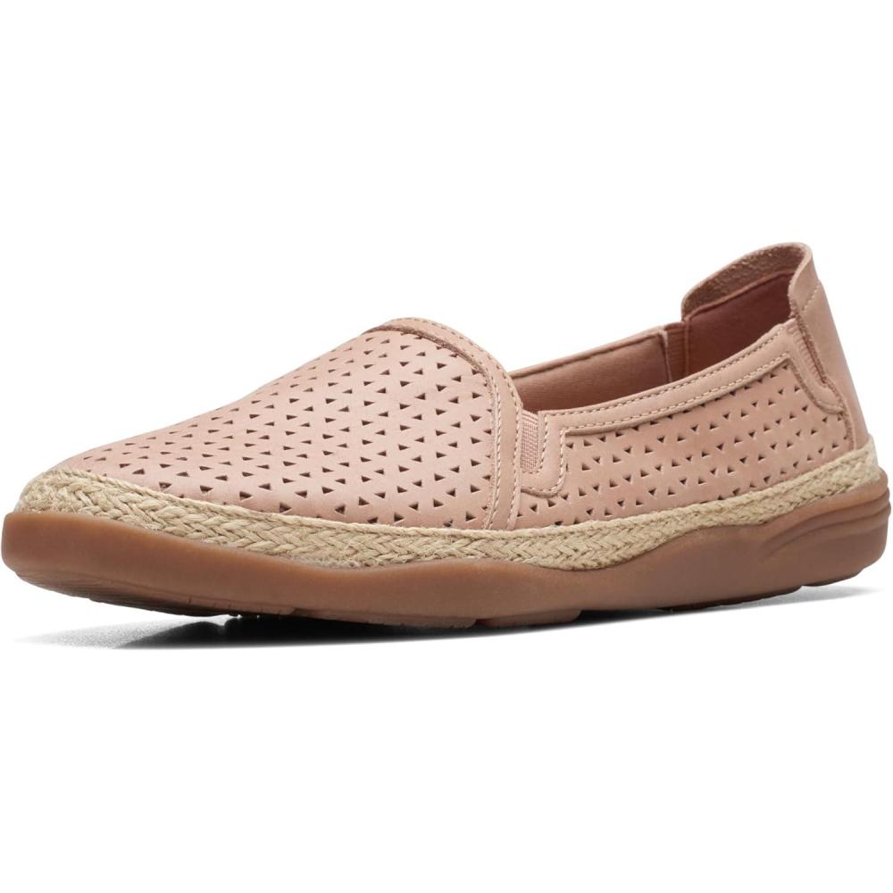 imageClarks Womens Elaina RubyWarm Beige Leather