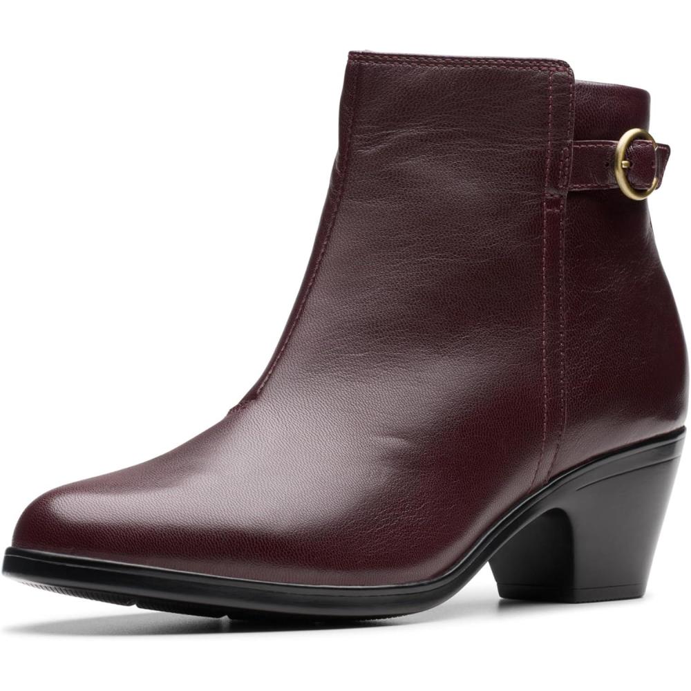 imageClarks Womens Emily2 BelleWine Leather