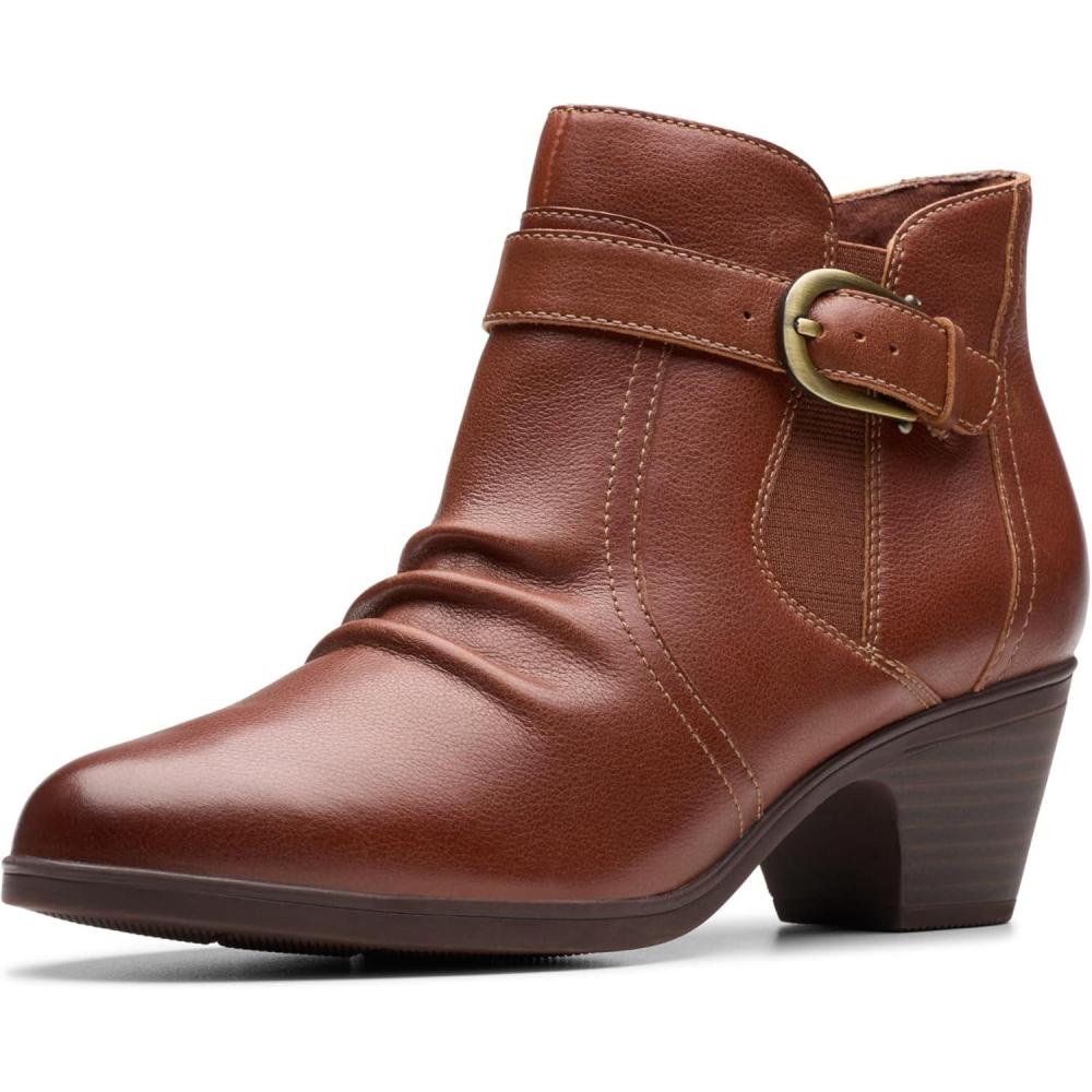 imageClarks Womens Emily2 OpalTan Leather