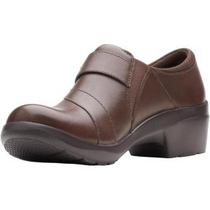 Clarks Women’s Angie Pearl(Dark Brown Leather)