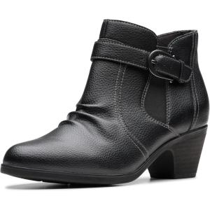 Clarks Women’s Emily2 Opal(Black Leather)