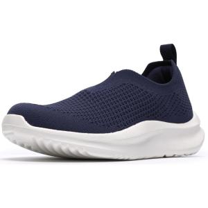 Clarks Women’s Solevana Knit CloudSteppers Walking Shoe(Navy Textile)