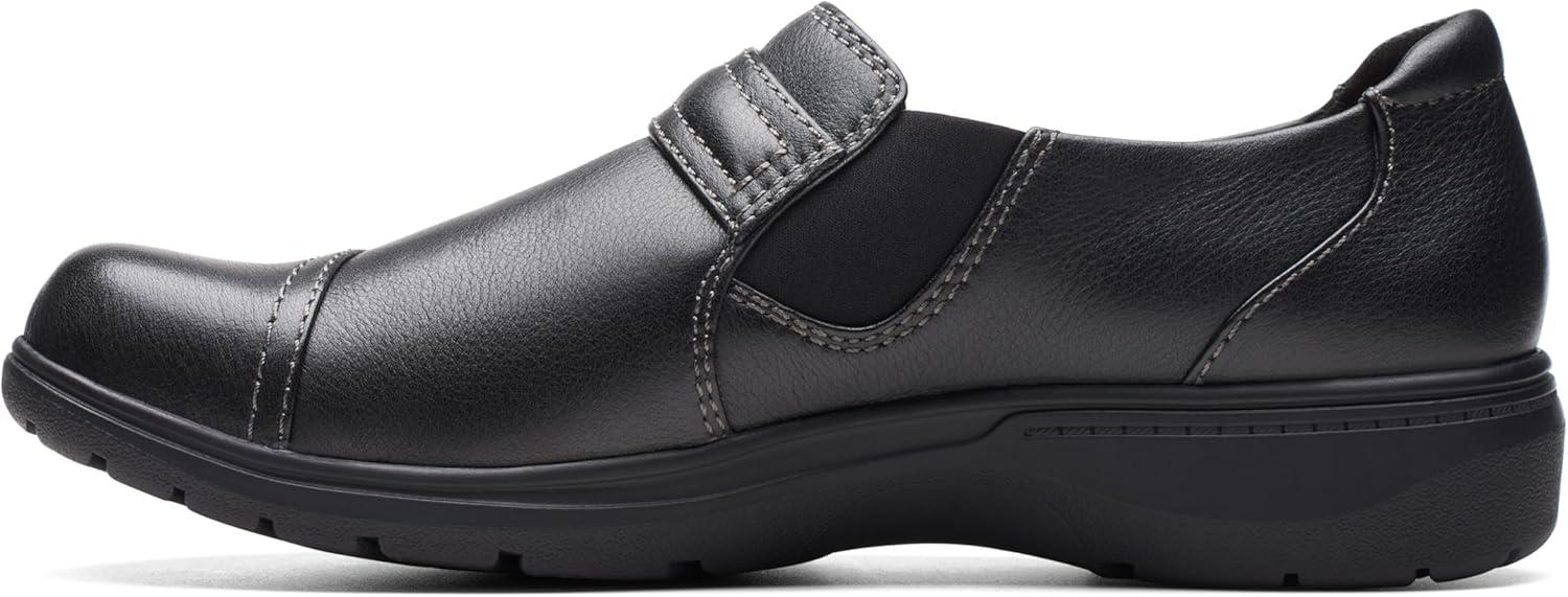 imageClarks Womens Carleigh Pearl LoafersBlack Leather