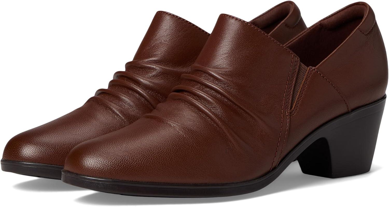 imageClarks Womens Emily 2 Cove LoafersBritish Tan Leather