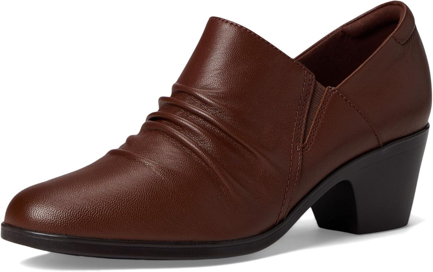 imageClarks Womens Emily 2 Cove LoafersBritish Tan Leather