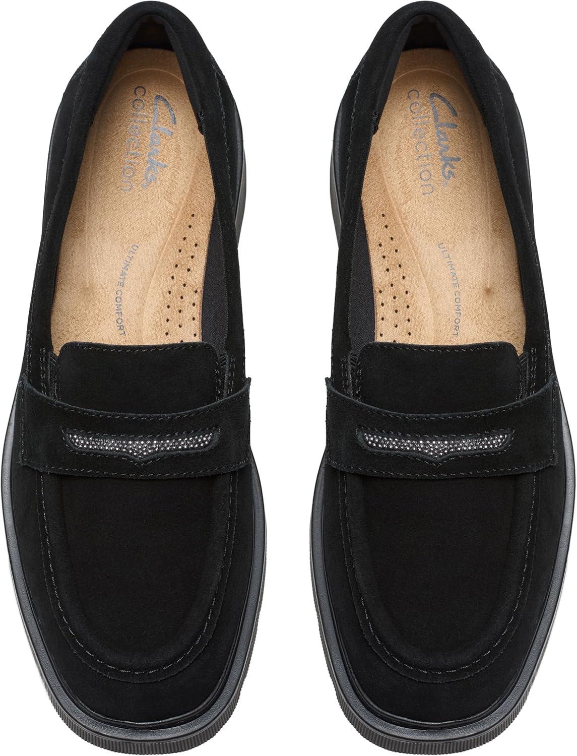 imageClarks Womens Lauryl StepDark Grey Lea