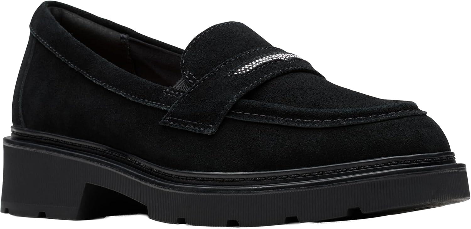 imageClarks Womens Lauryl StepDark Grey Lea
