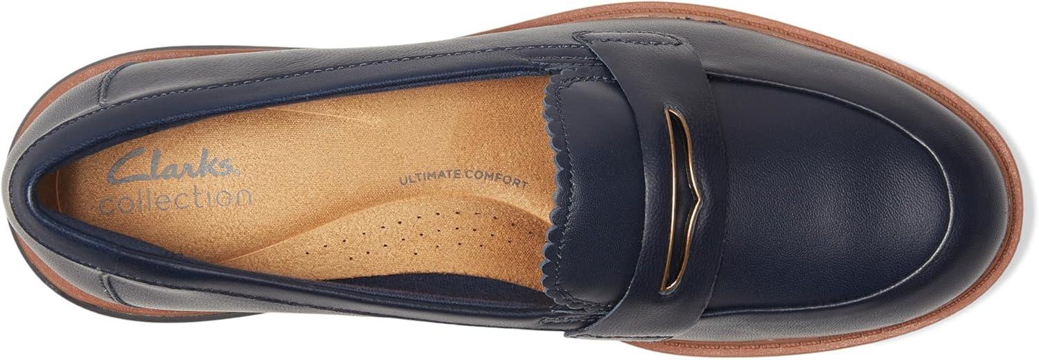 imageClarks Womens Westlynn GlowNavy Leather