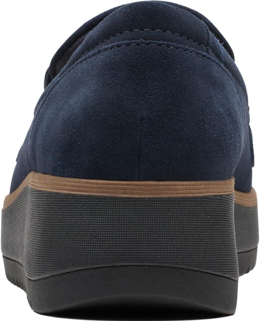 imageClarks Womens Zylah May LoaferNavy Suede