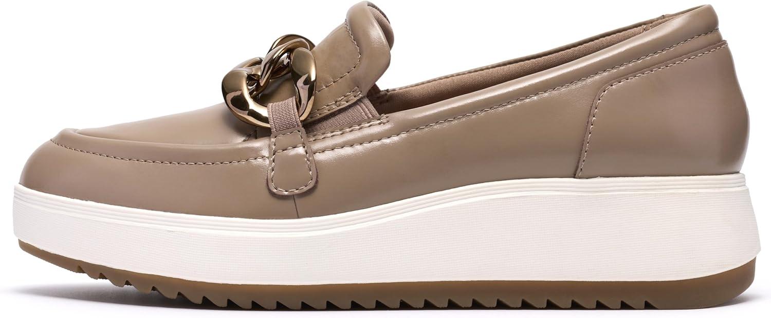 imageClarks Womens Zylah May LoaferTaupe Leather