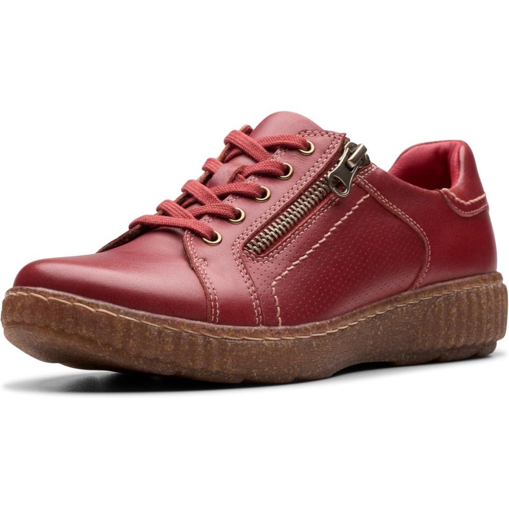 imageClarks Womens Caroline JannaRed Leather