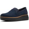 Navy Suede