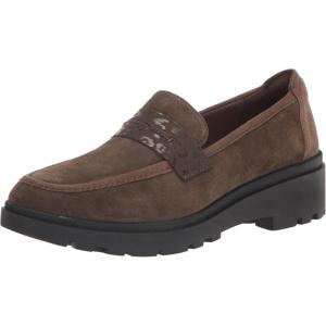 Clarks Women’s Calla Ease Loafers(Dark Olive Suede)