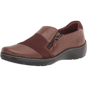 Clarks Women’s Cora Harbor(Dark Tan Combi)