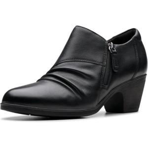 Clarks Women’s Emily2 Braley(Black Leather)