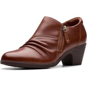 Clarks Women’s Emily2 Braley(Tan Leather)