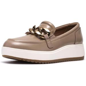 Clarks Women’s Zylah May Loafer(Taupe Leather)