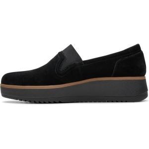 Clarks Womens Zylah Sky(Black (Black Leather))