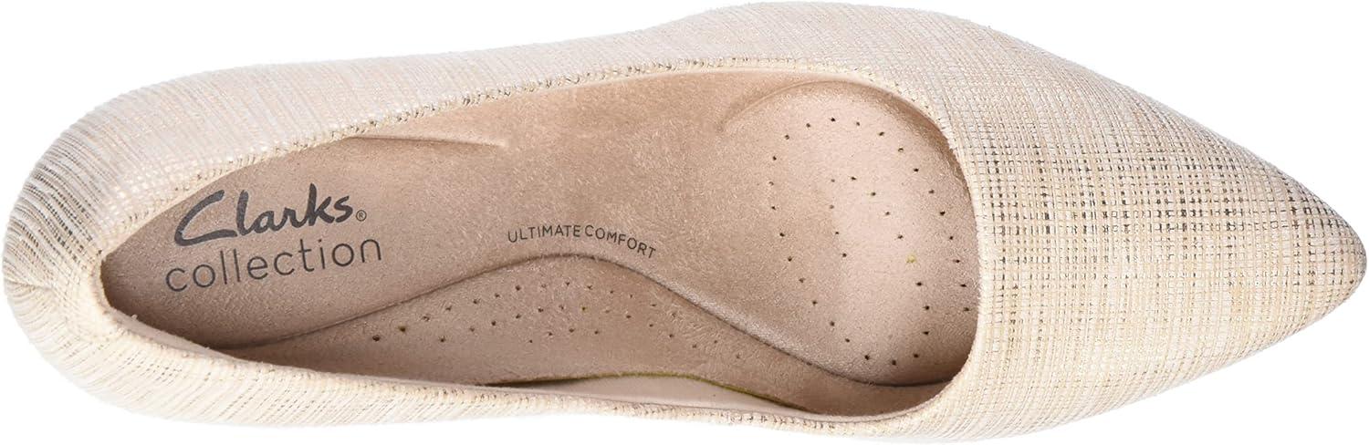 imageClarks Womens Kataleyna Gem PumpsTan Leather