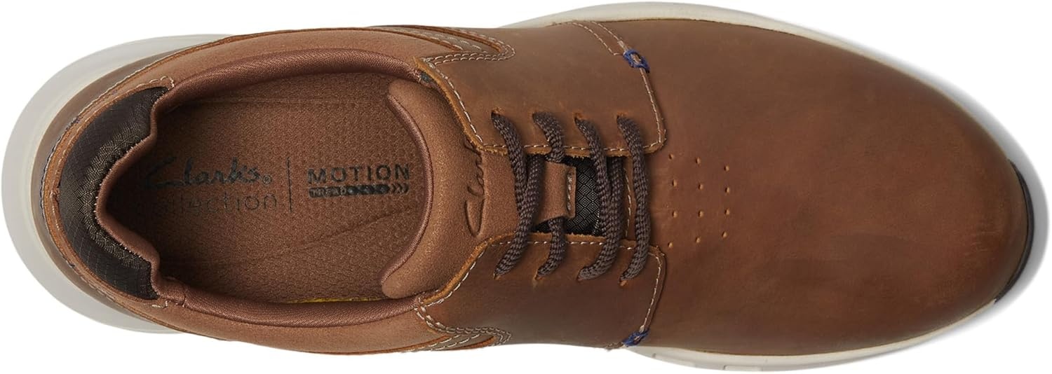 image:imageClarks Mens Motion Trek PtDark Tan Leather