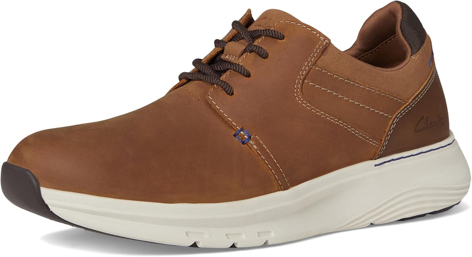image:imageClarks Mens Motion Trek PtDark Tan Leather