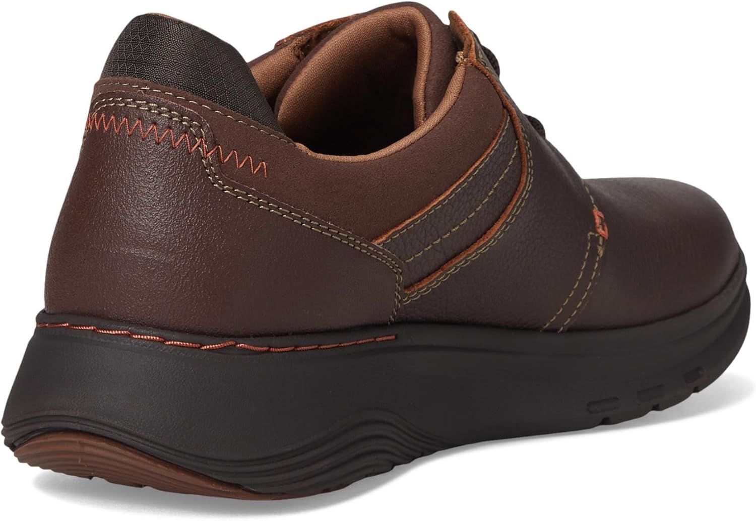 image:imageClarks Mens Motion Trek PtMahogany Leather
