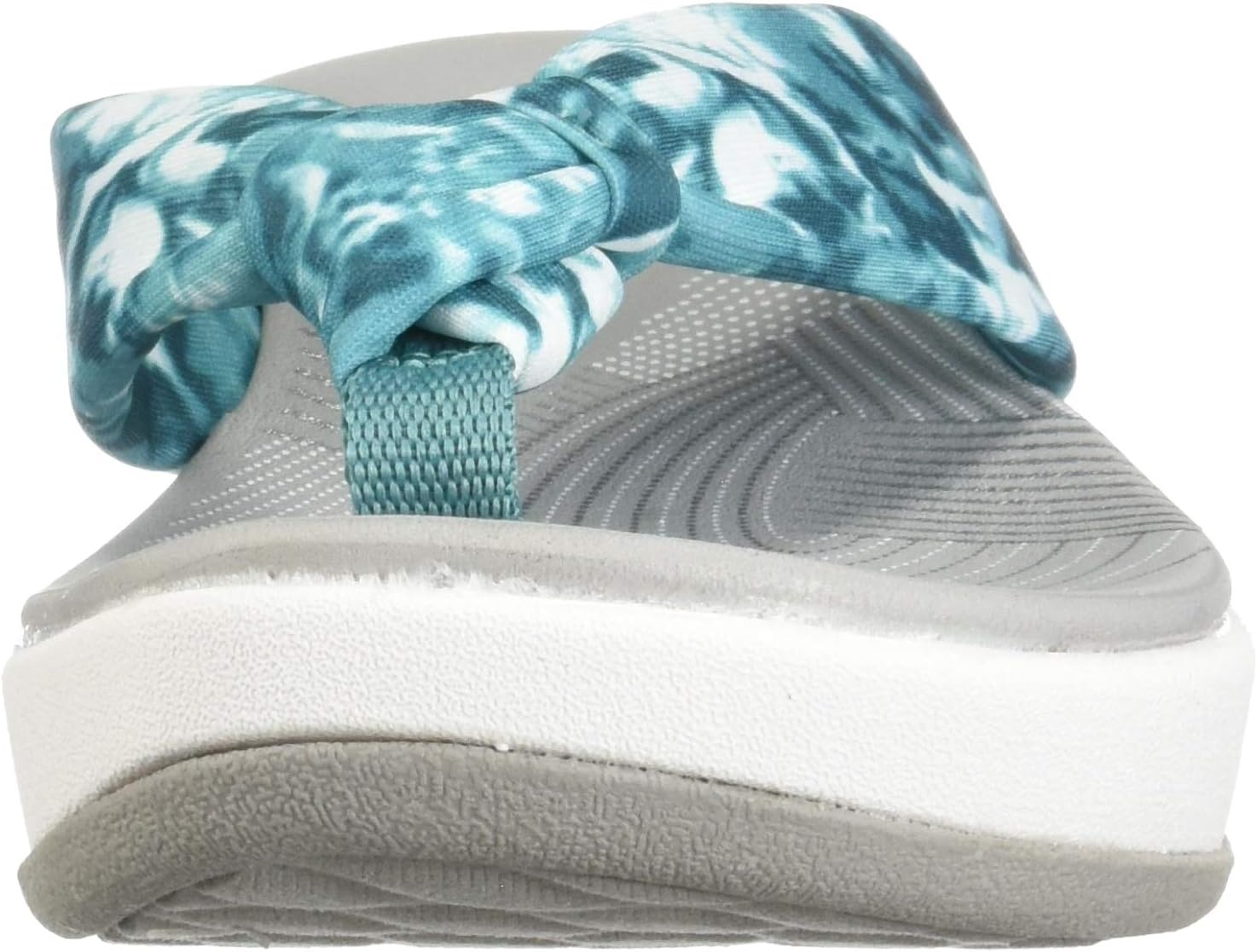 image:imageClarks Womens Arla Glison Flip FlopAqua Floral Textile