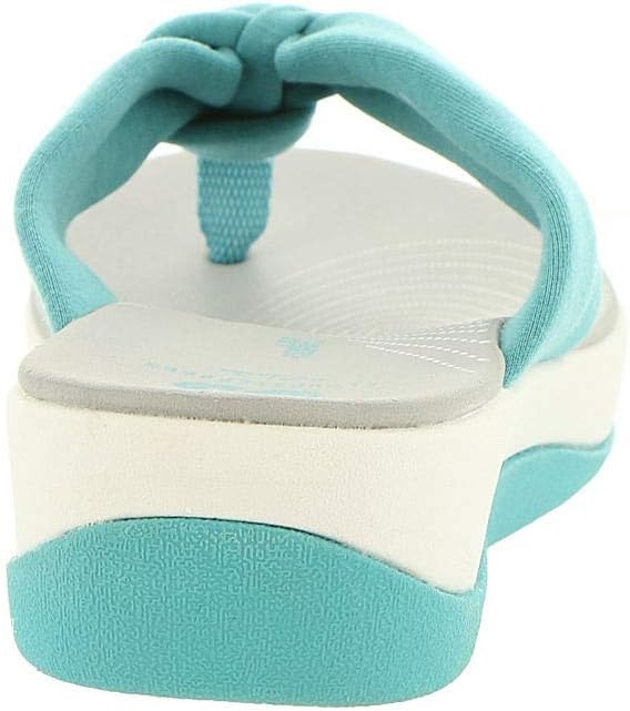 image:imageClarks Womens Arla Glison Flip FlopAqua Solid Textile