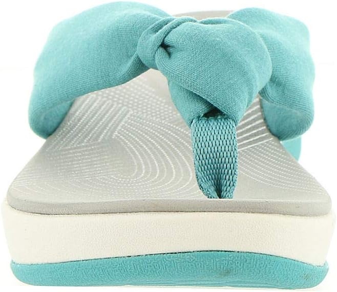 image:imageClarks Womens Arla Glison Flip FlopAqua Solid Textile