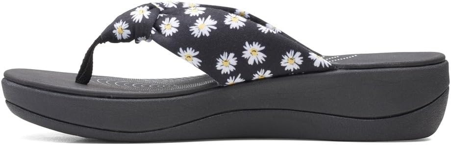 image:imageClarks Womens Arla Glison Flip FlopBlack Floral Print