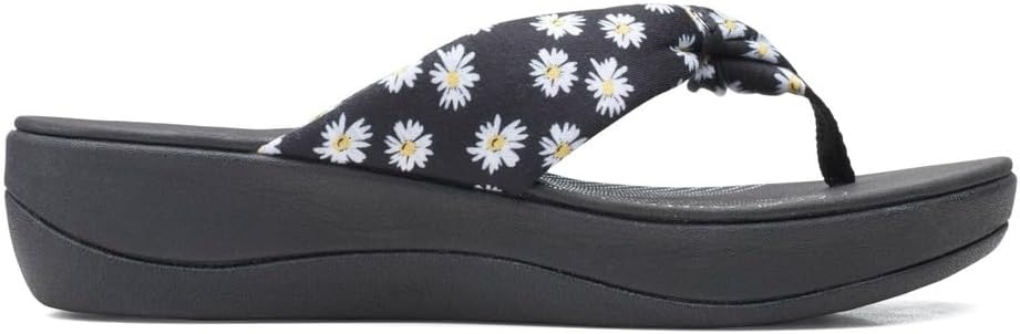 image:imageClarks Womens Arla Glison Flip FlopBlack Floral Print