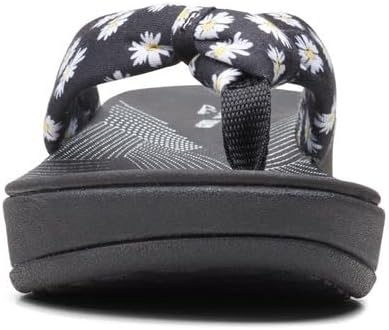 image:imageClarks Womens Arla Glison Flip FlopBlack Floral Print