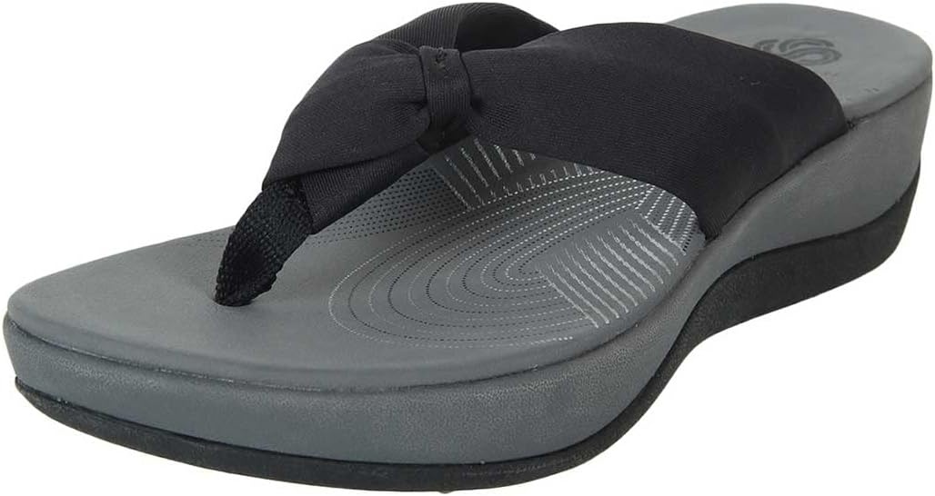 image:imageClarks Womens Arla Glison Flip FlopBlack Textile