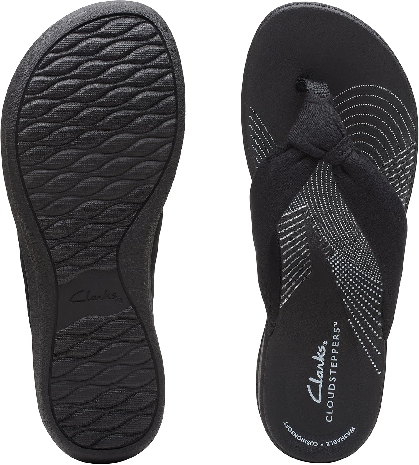 image:imageClarks Womens Arla Glison Flip FlopBlackBlack