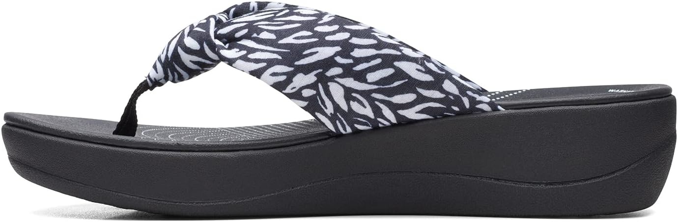 image:imageClarks Womens Arla Glison Flip FlopBlkWhite