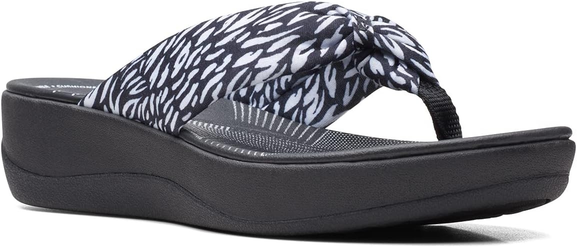 image:imageClarks Womens Arla Glison Flip FlopBlkWhite