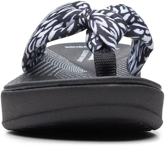 image:imageClarks Womens Arla Glison Flip FlopBlkWhite