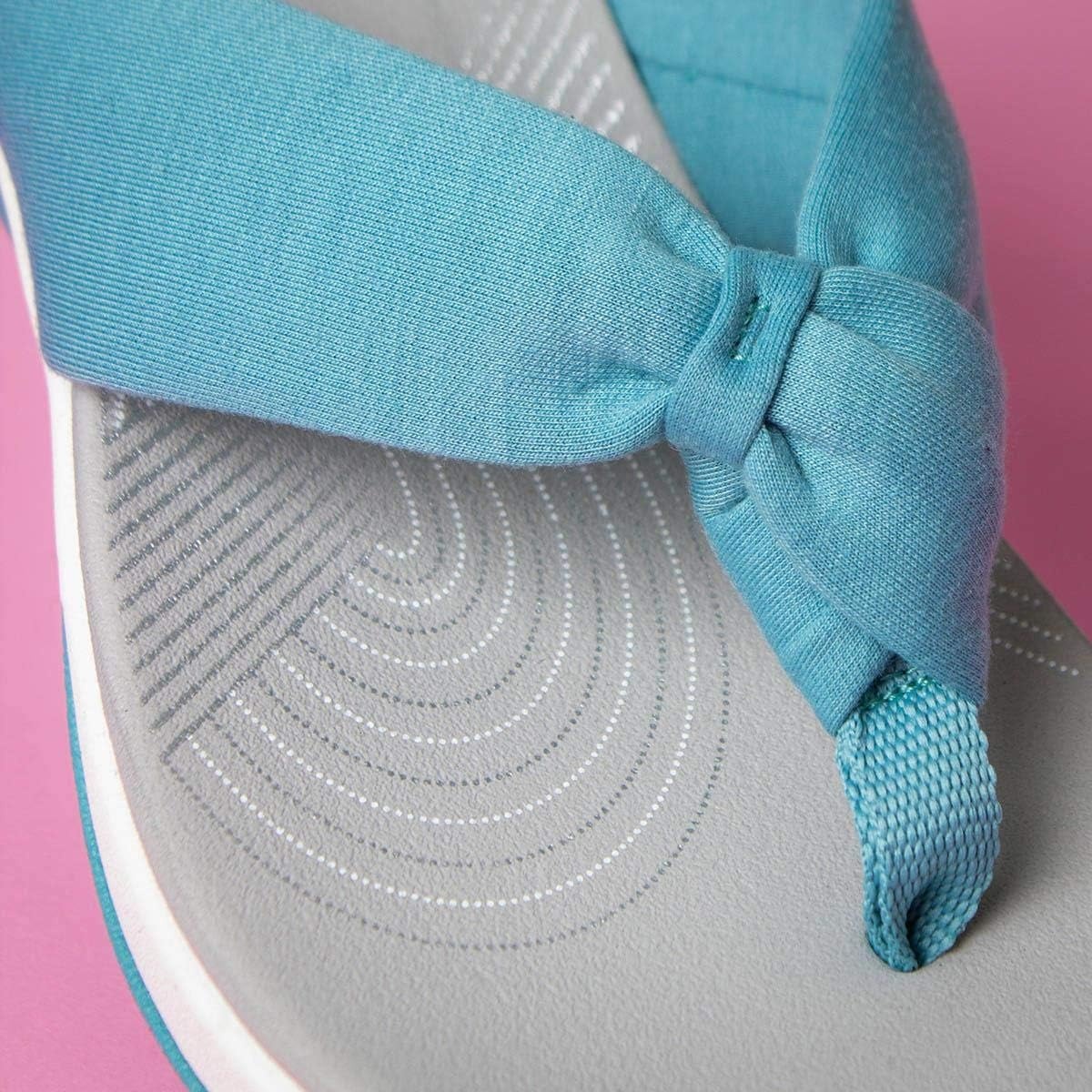 image:imageClarks Womens Arla Glison Flip FlopBlue Aqua Synthetic